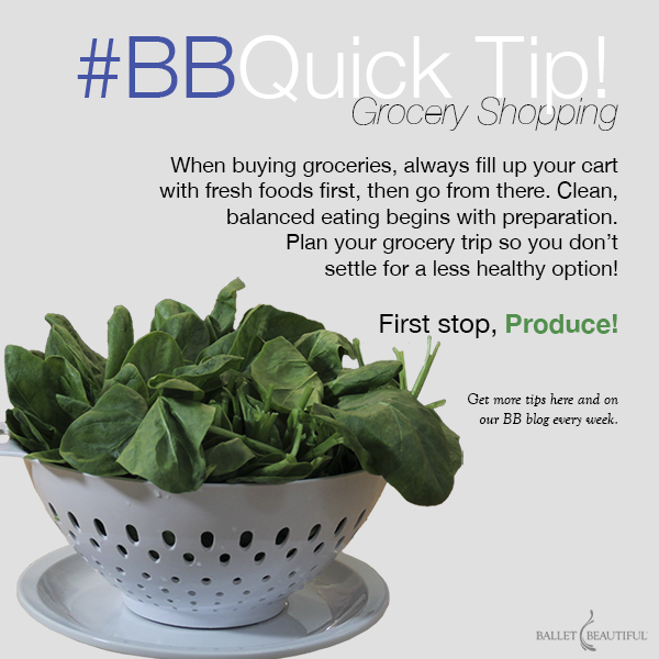 #BBquicktip - Grocery Guide