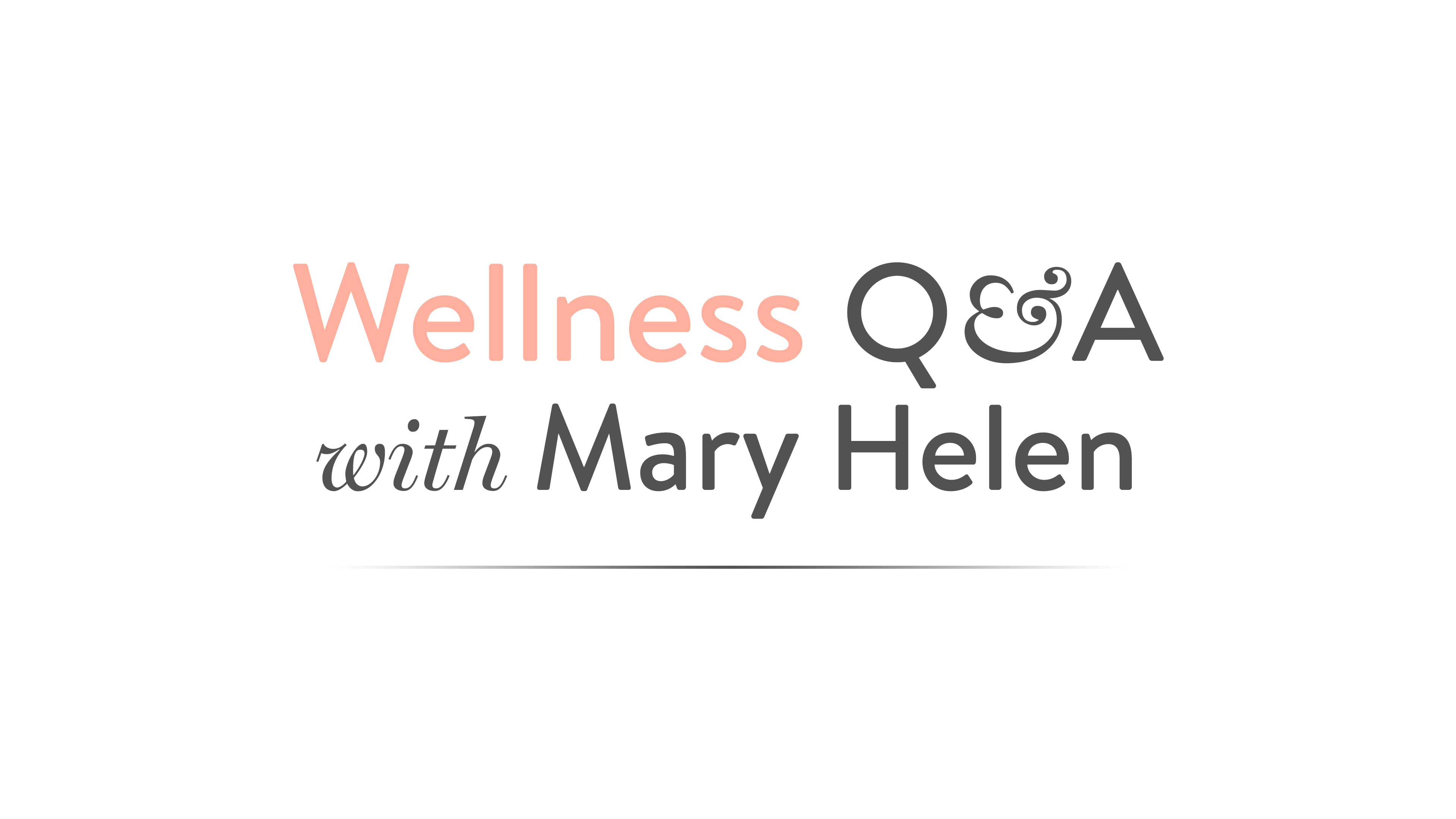 Livestream Wellness Q&A with MHB